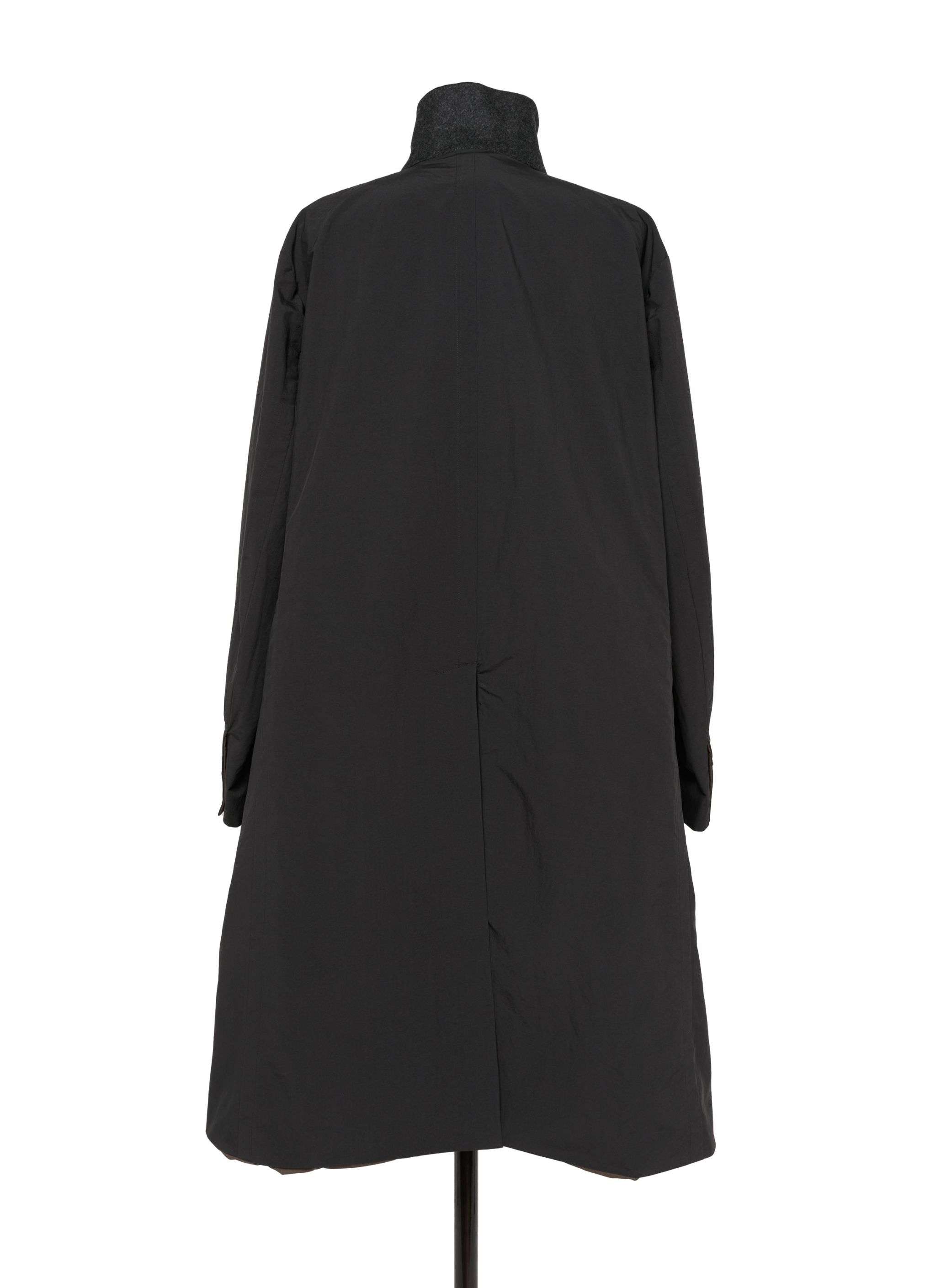 Matte Taffeta Reversible Coat - 4