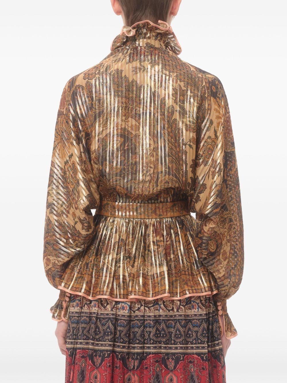 Voyage Imaginaire-print shirt - 5