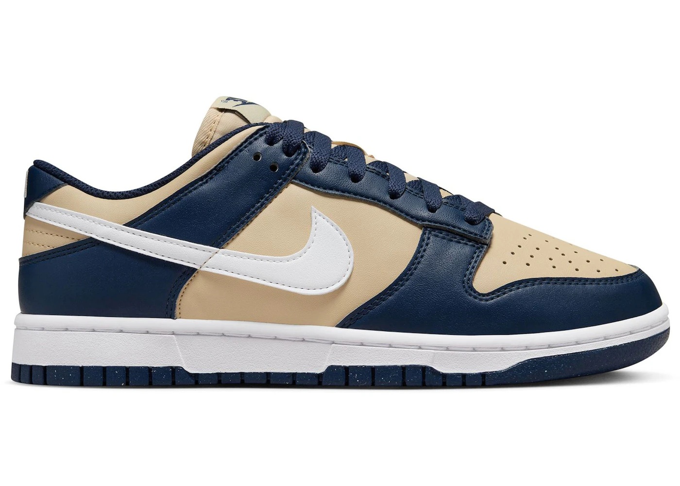 Nike Dunk Low Next Nature Midnight Navy Gold (Women's) - 1