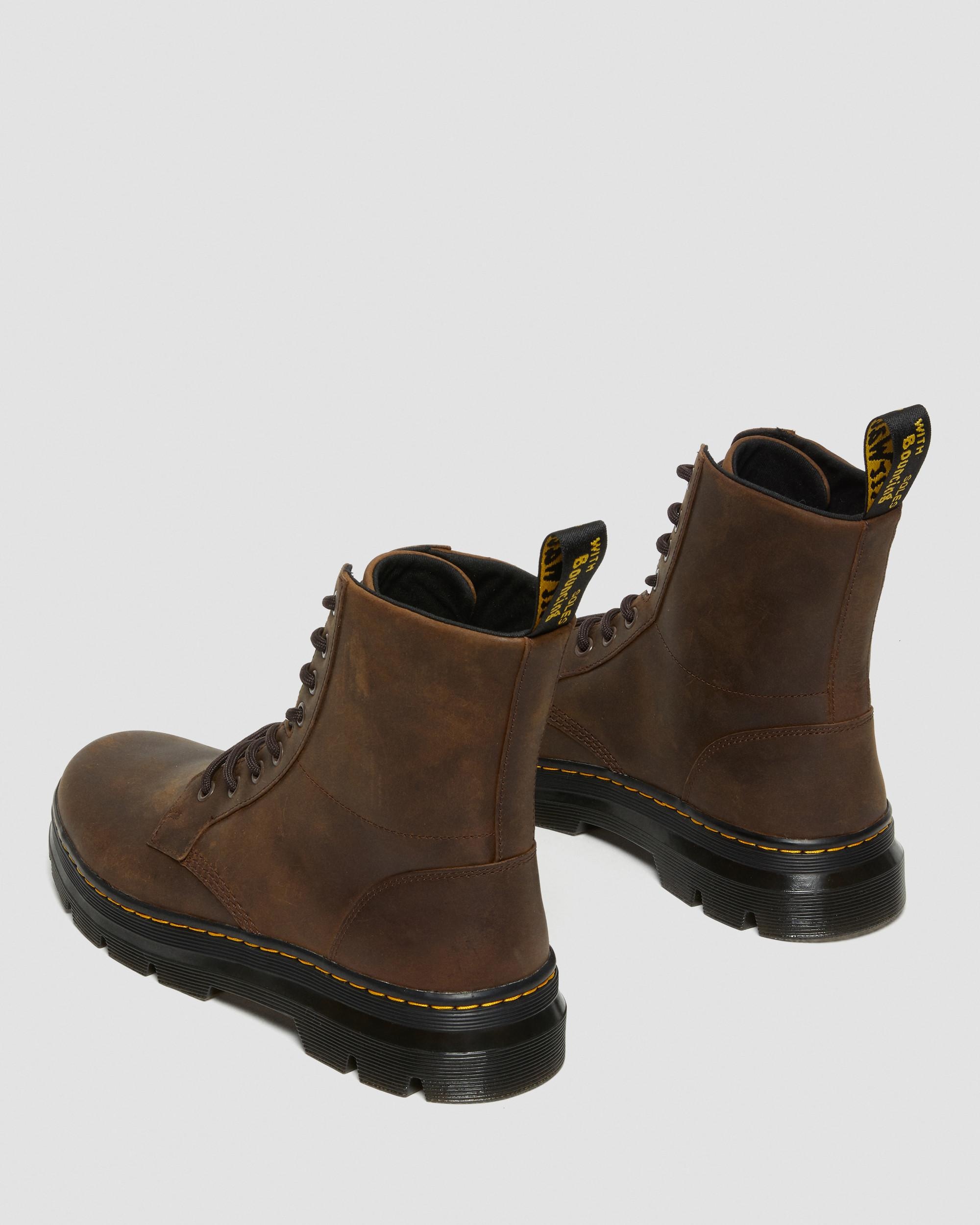 Combs Crazy Horse Leather Casual Boots - 6