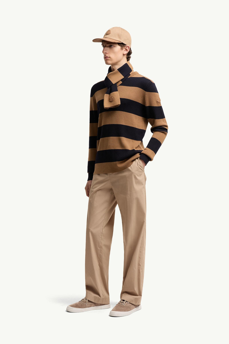 Moncler Striped Wool Sweater outlook