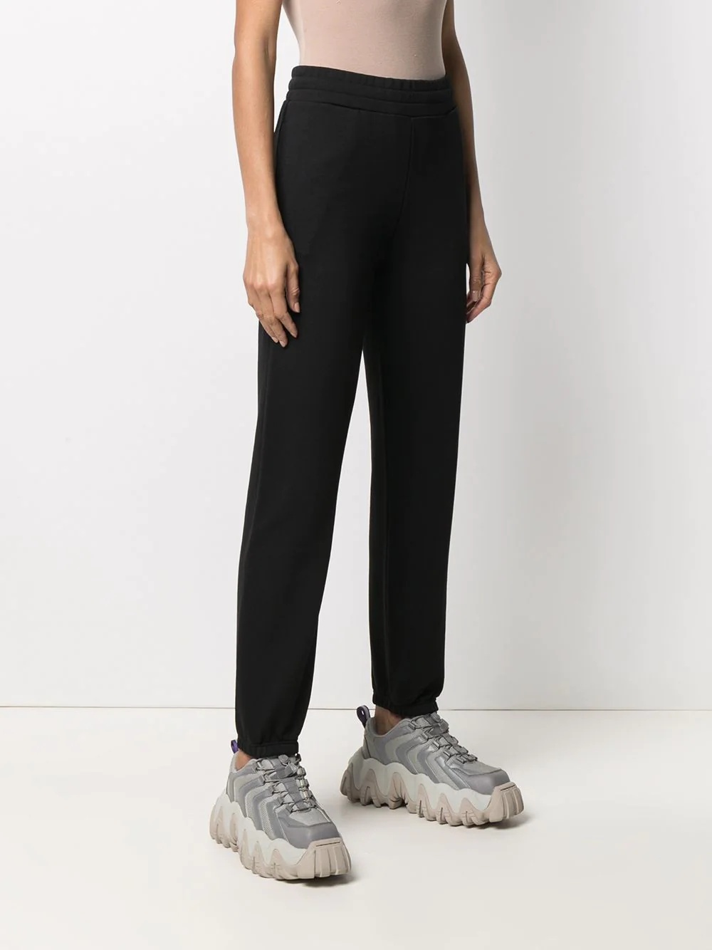 logo print track pants - 3
