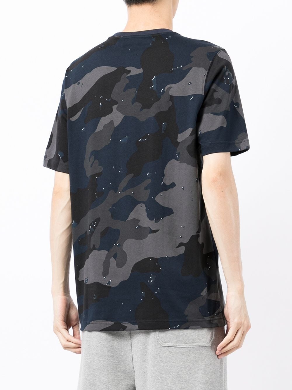 camouflage-print logo T-shirt - 4