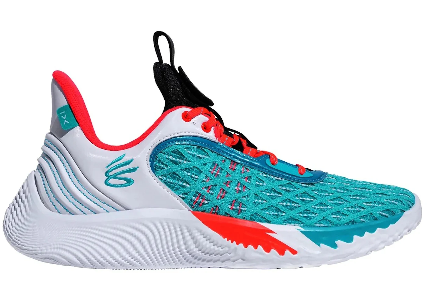 Under Armour Curry Flow 9 White Neptune - 1