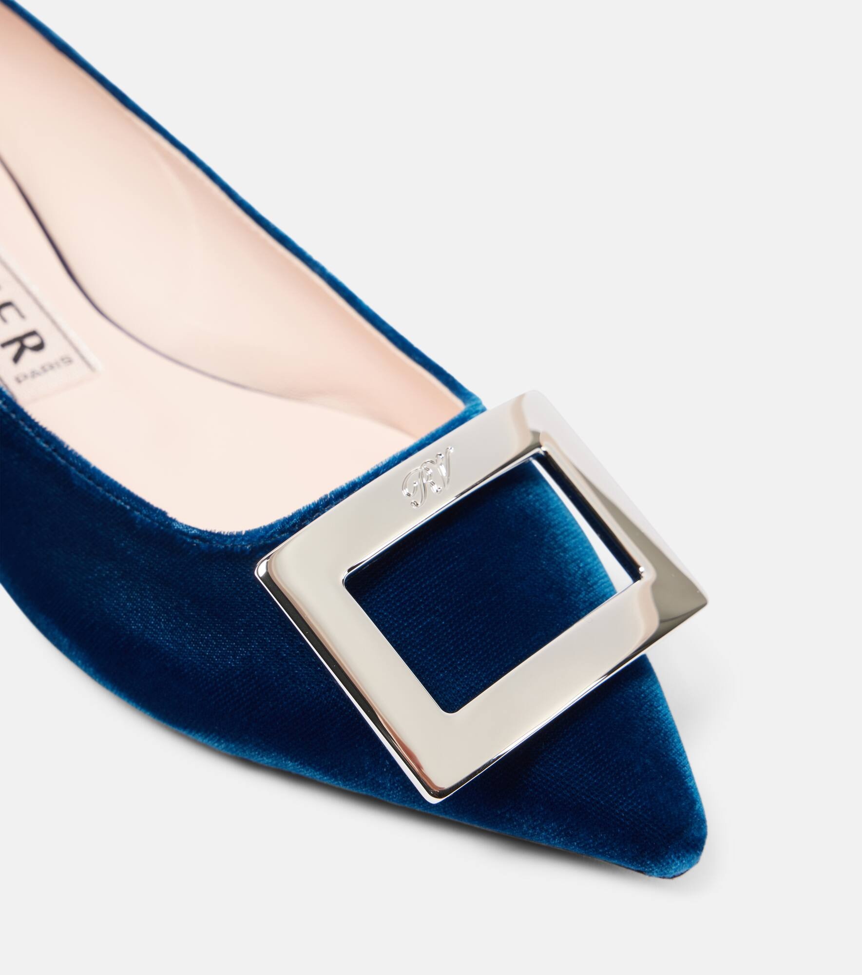 Velvet ballet flats - 5