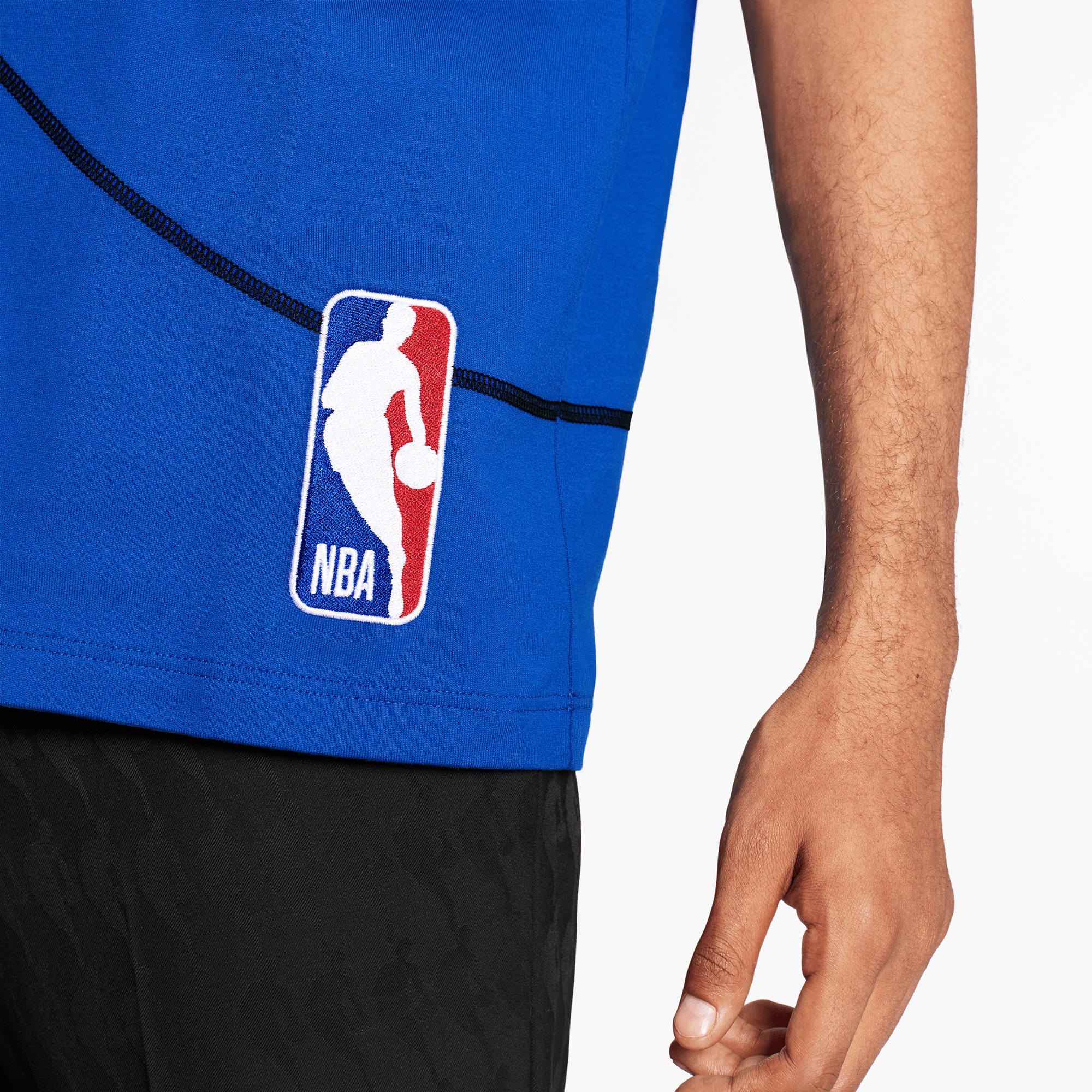 LVxNBA Embroidery Detail T-Shirt - 5