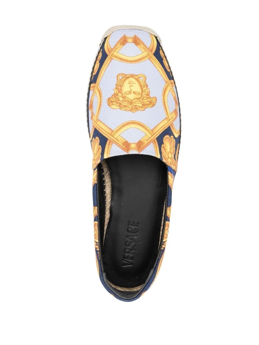 Medusa-print espadrilles - 4