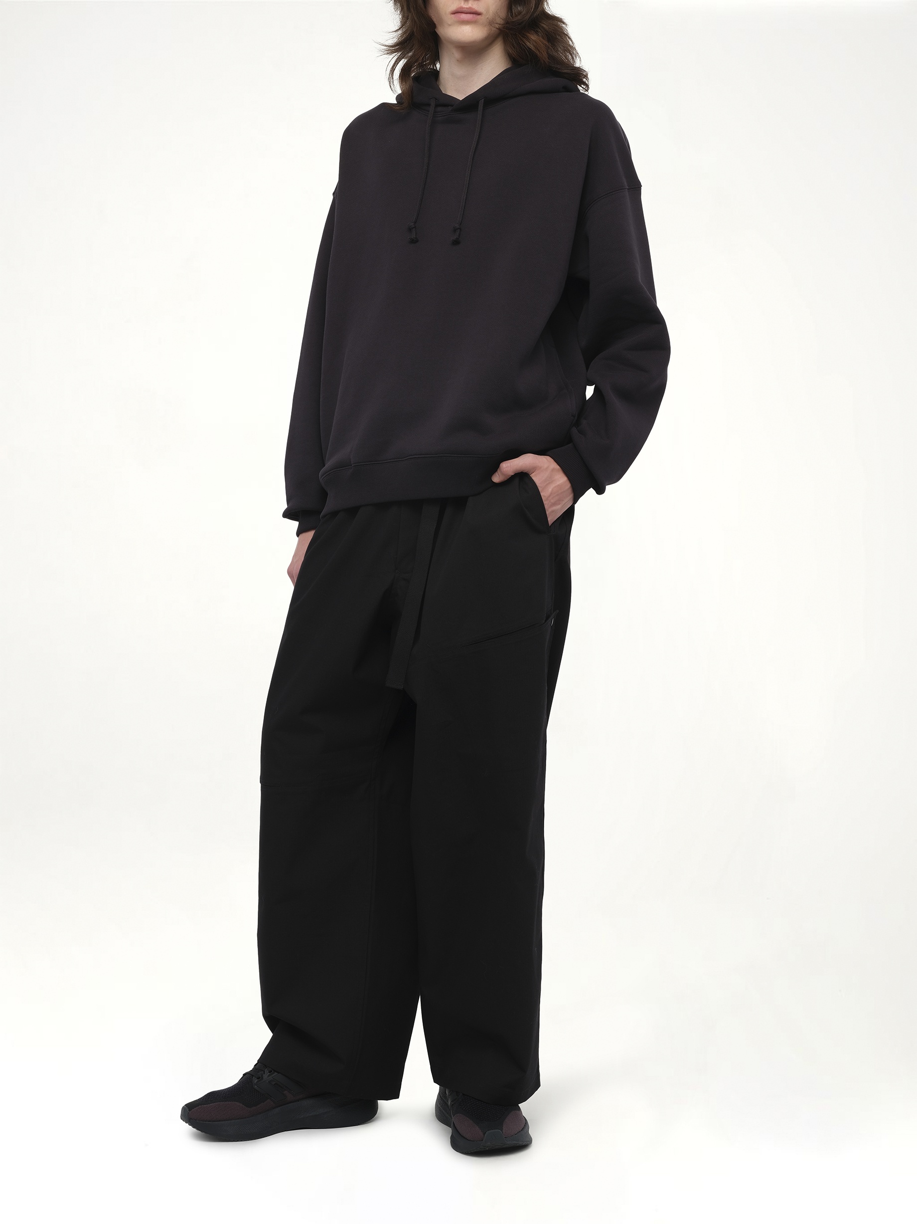 Graphic Hoodie in Black - 4