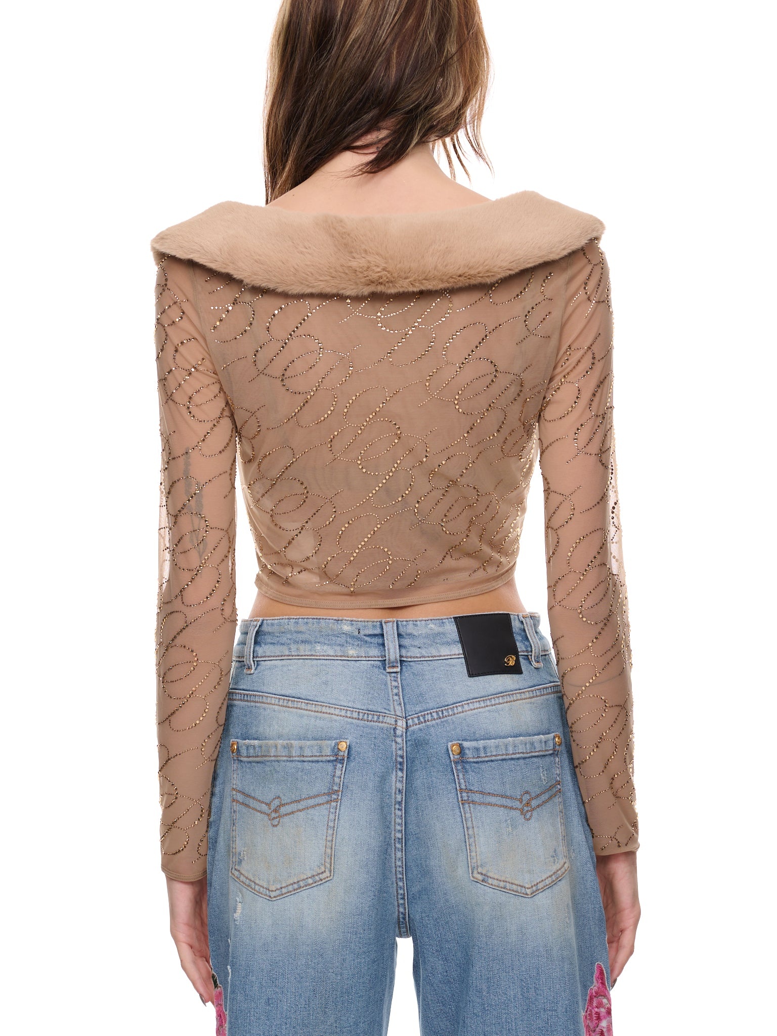 Eco-Mink Fur Cardigan - 4