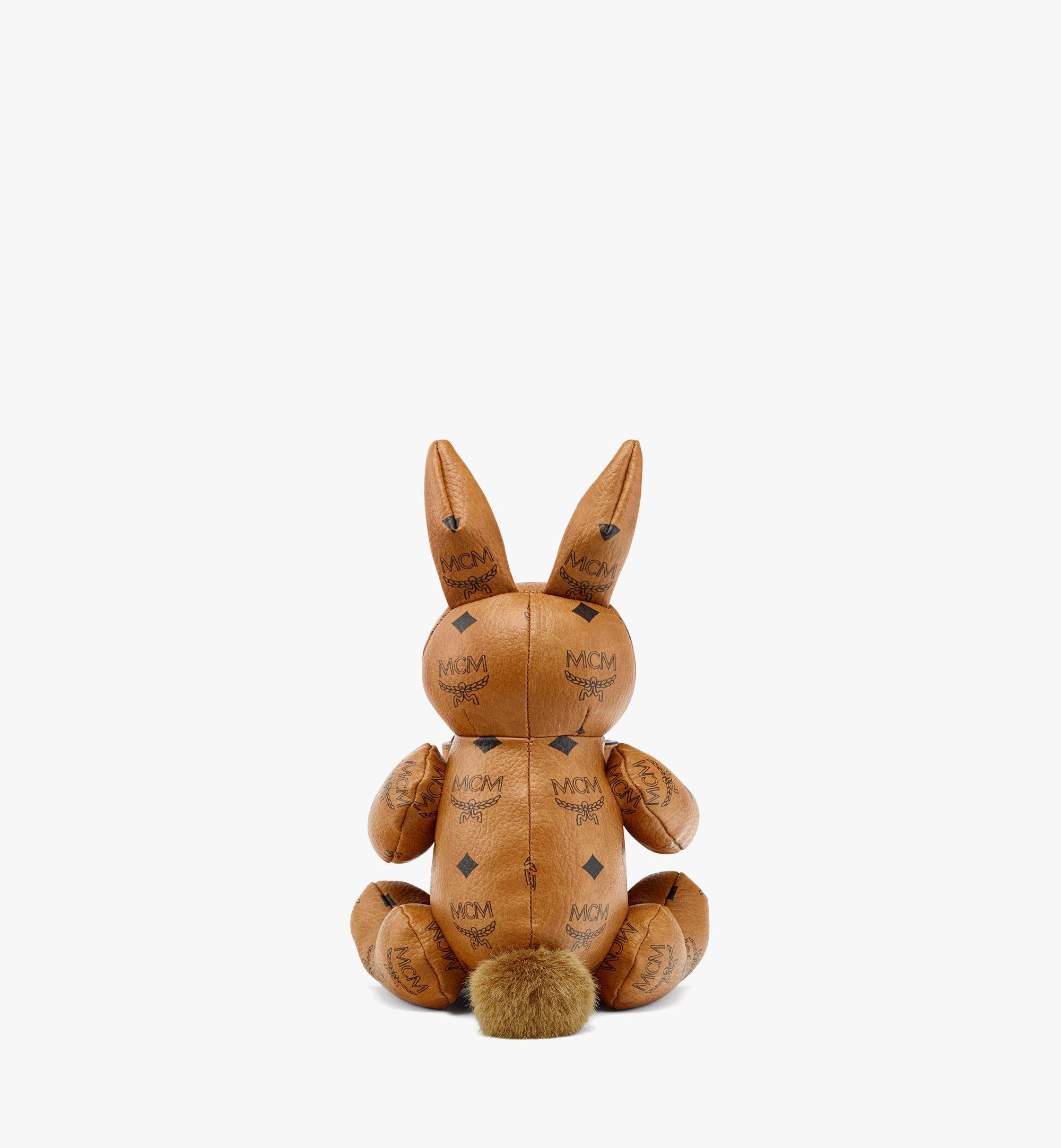 MCM Park Rabbit Stationery Holder in Visetos Leather Mix - 3