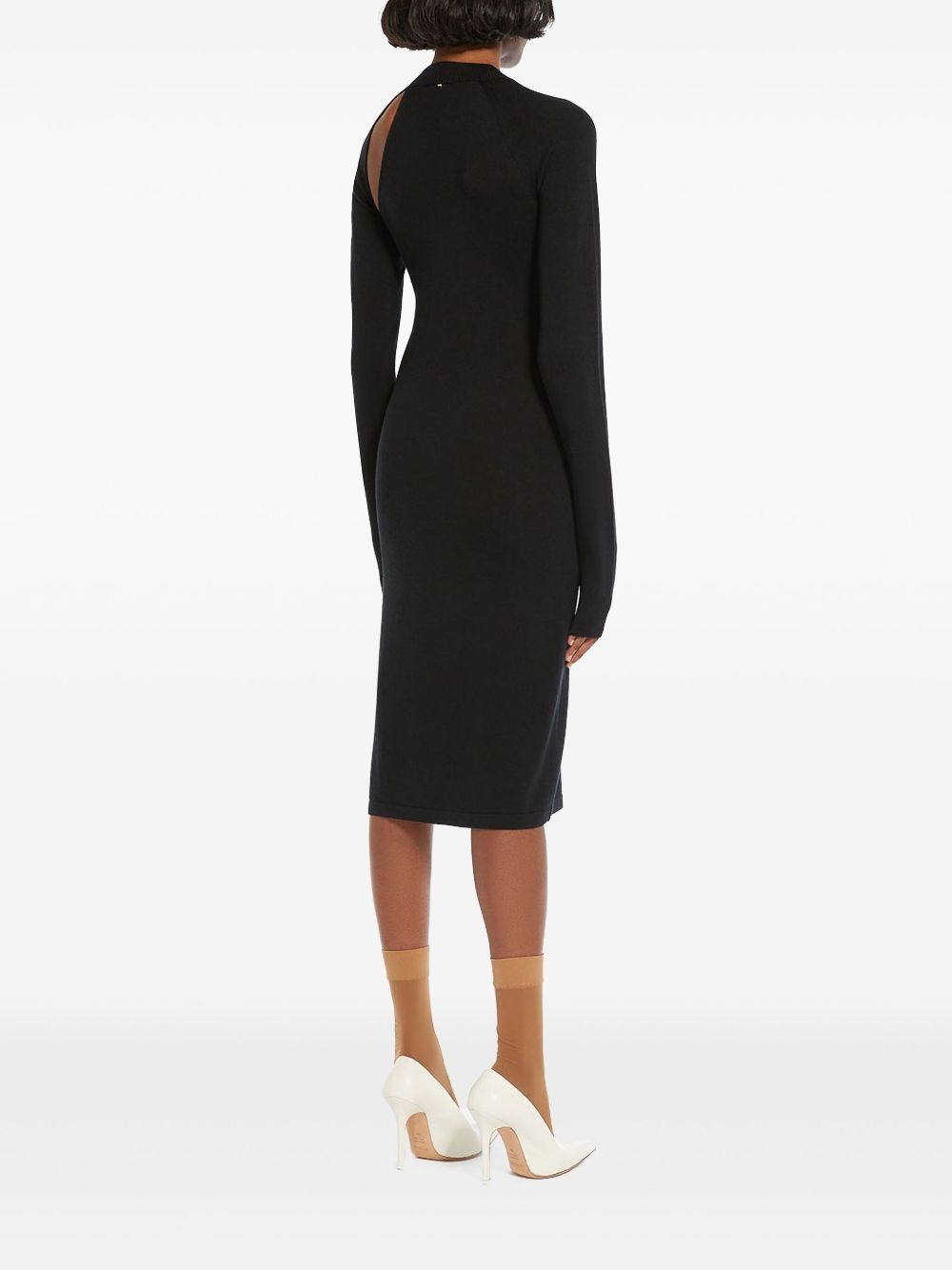 cut out-detail dress - 3