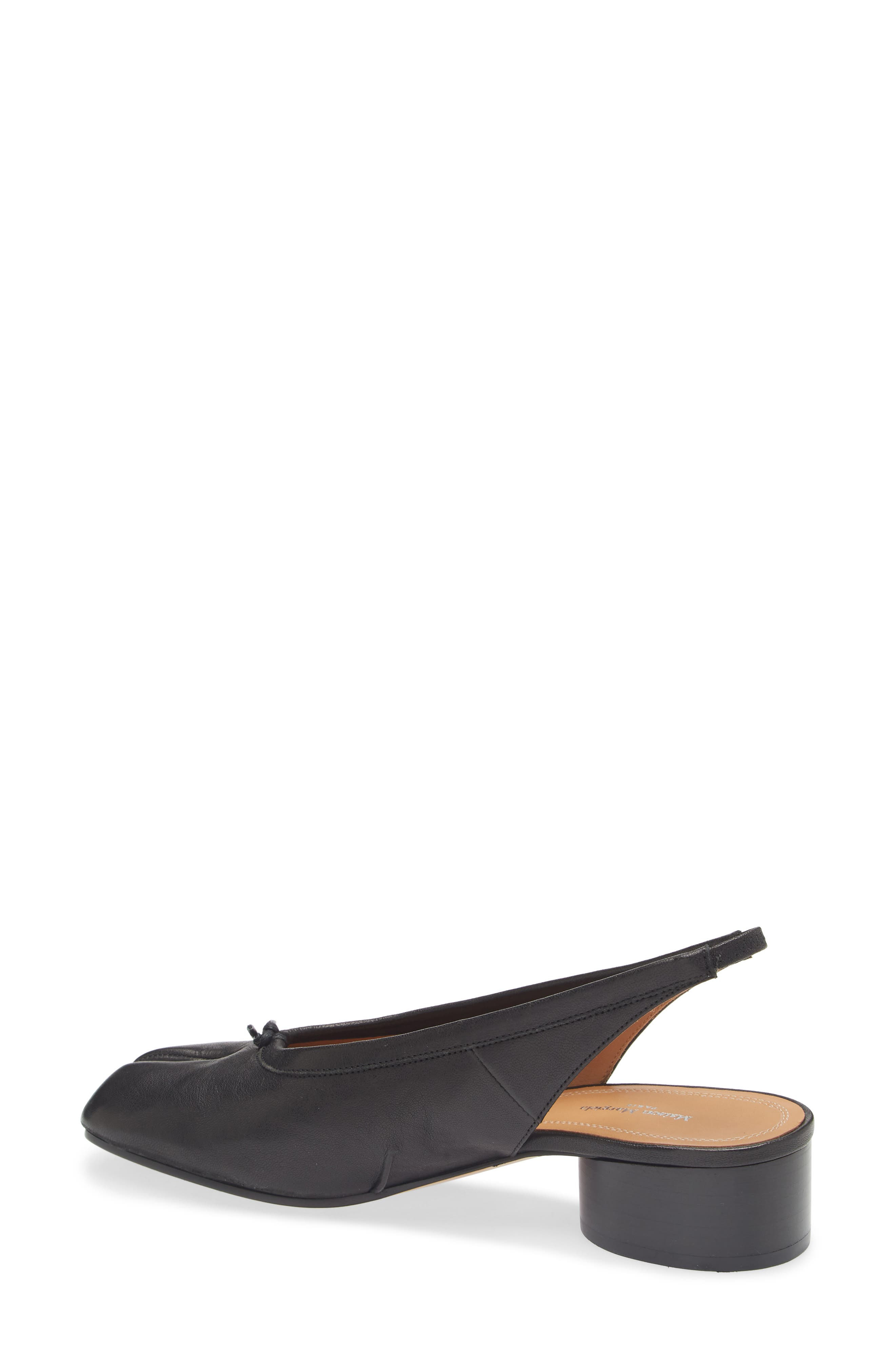 Maison Margiela Tabi Slingback Pump in Black at Nordstrom - 2