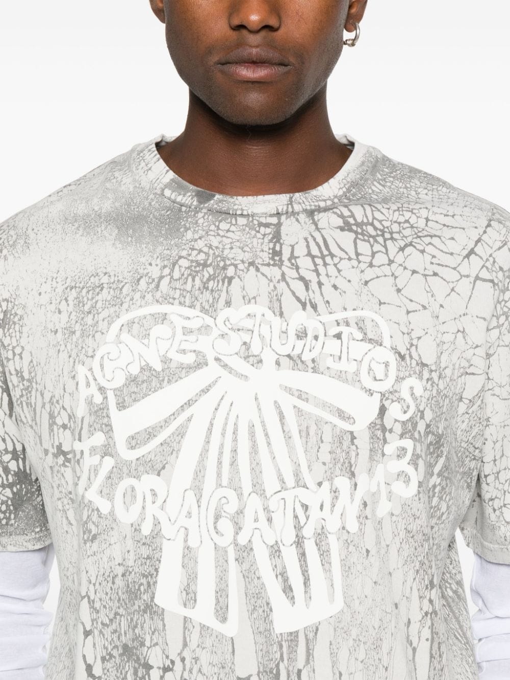 Plaster-print T-shirt - 6