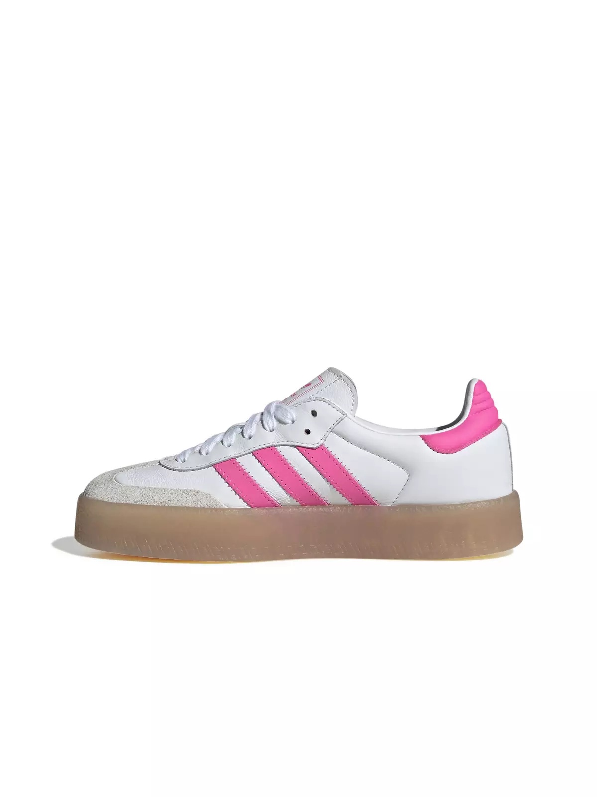 Originals Sambae "Ftwr White/Off White/Lucid Pink" Women's Shoe - 2
