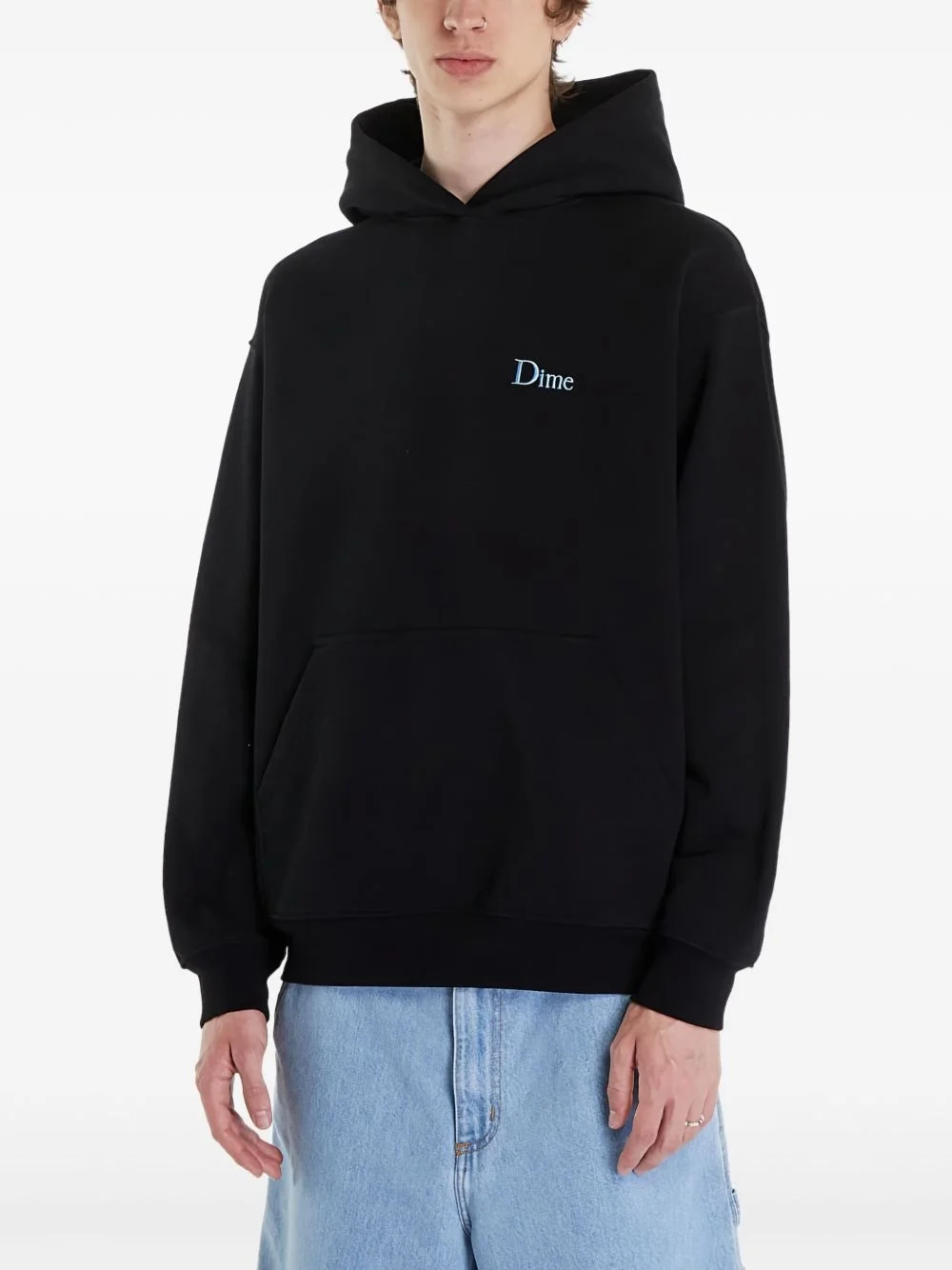 small-logo hoodie - 1