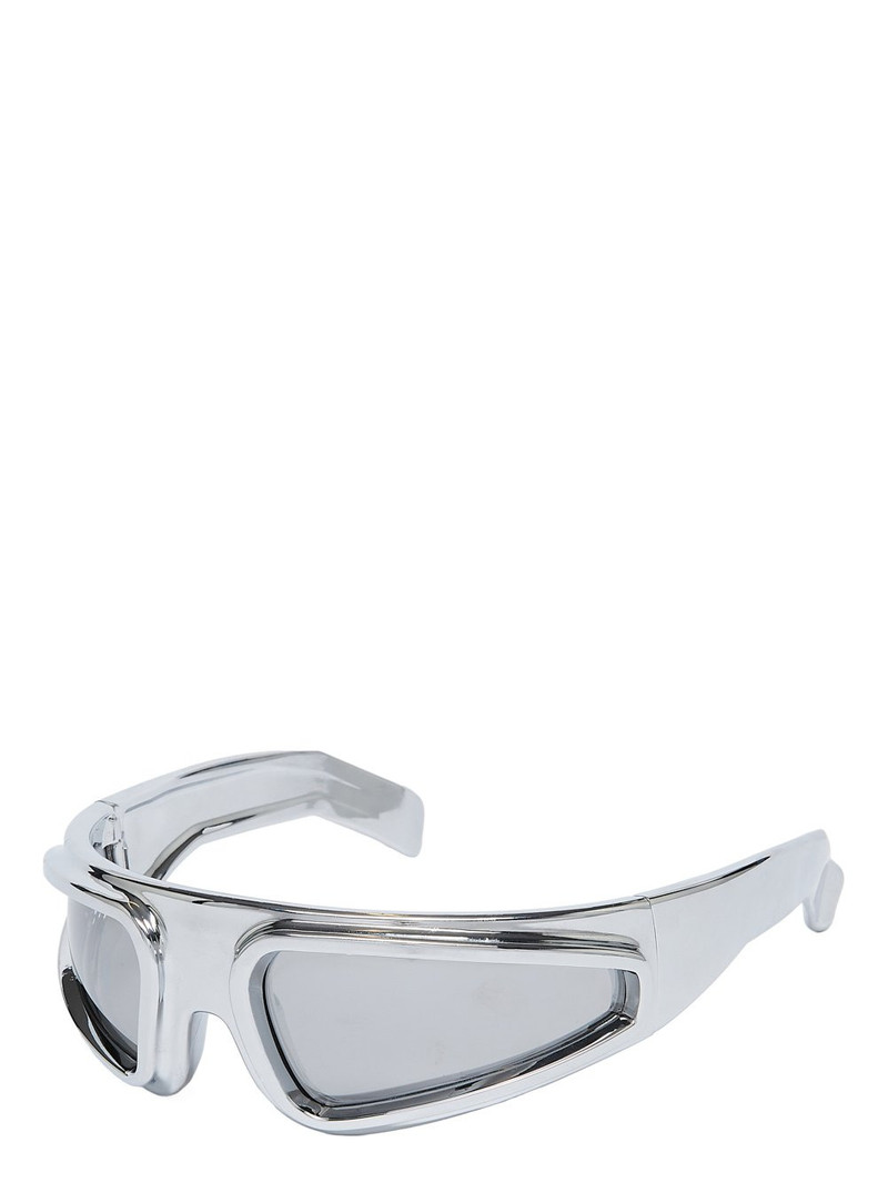 Rick Owens Ryder Sunglasses Silver outlook