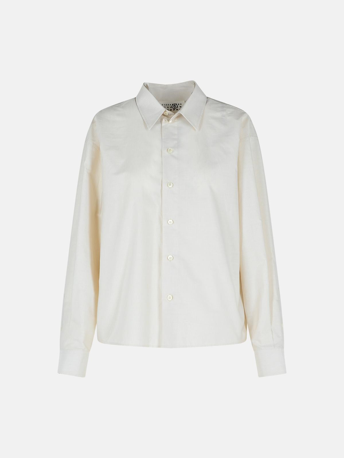 IVORY COTTON SHIRT - 1