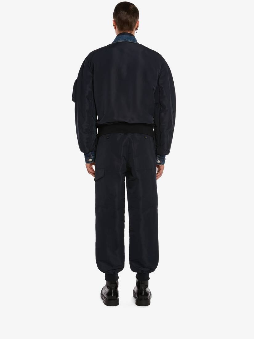 Hybrid Denim Jacket in Indigo - 4