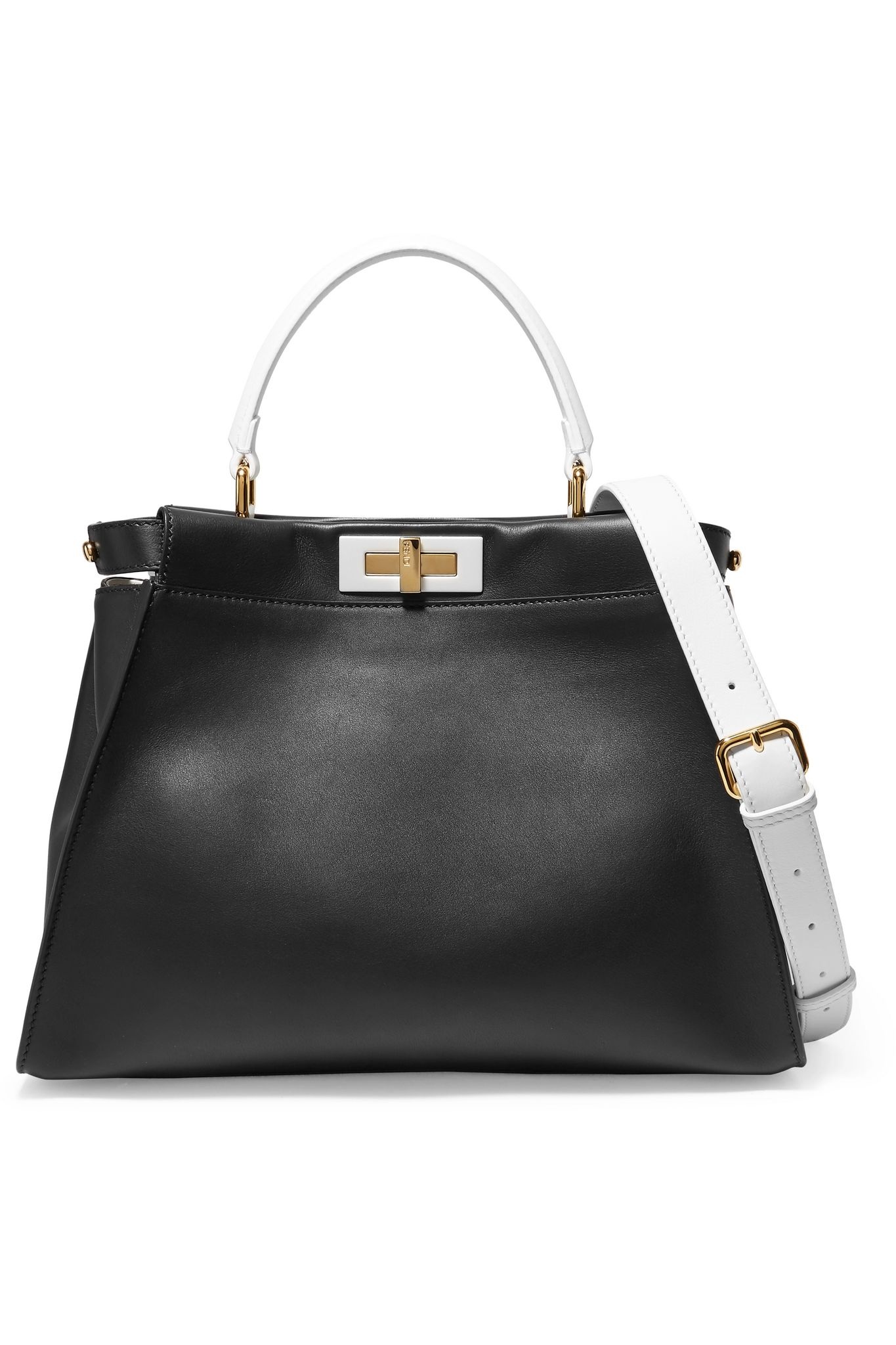 Peekaboo leather tote - 7