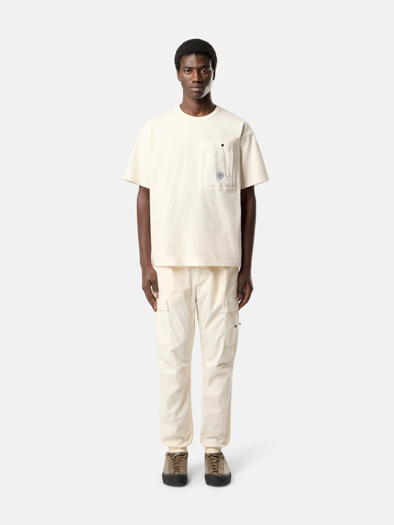 Stone Island 2100004 COMBED ORGANIC COTTON JERSEY outlook