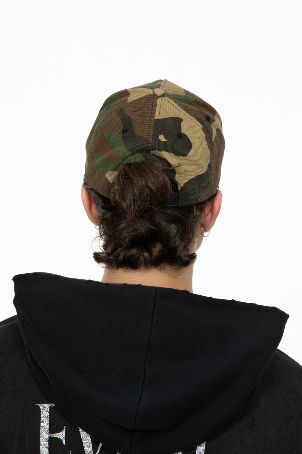 LOGO EMBROIDERY CAMO HAT - 6
