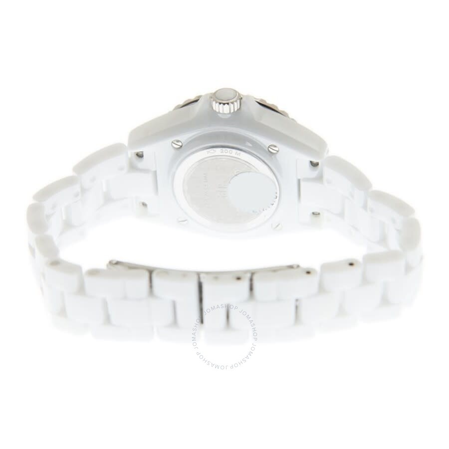 Chanel J12 Quartz Diamond White Dial Ladies Watch H5703 - 5