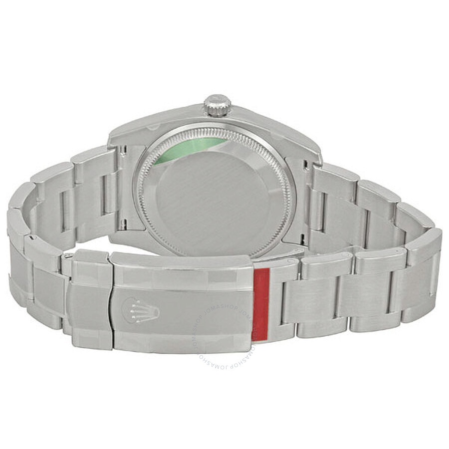 Rolex Airking Silver Concentric Arabic Dial Men's Watch Engine Turned Bezel 114210SCOAO - 3