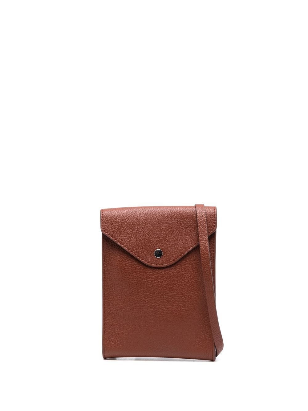 leather messenger bag - 1