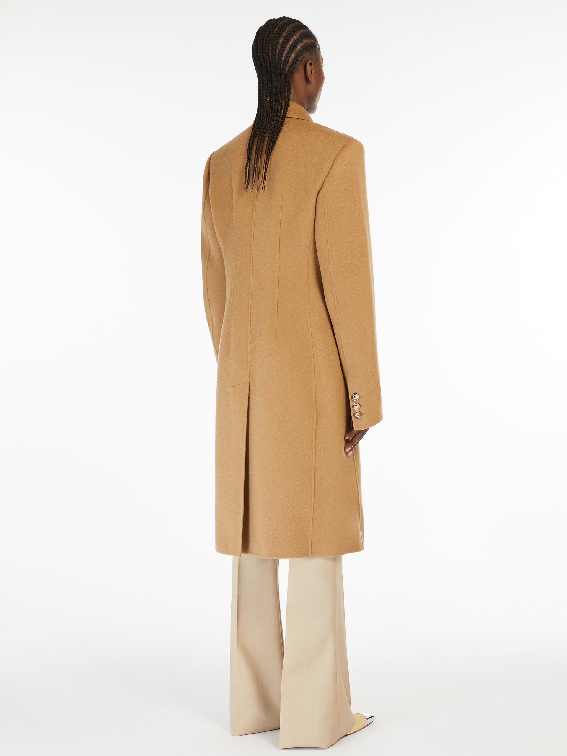 MORGANA Slim-fit wool coat - 4