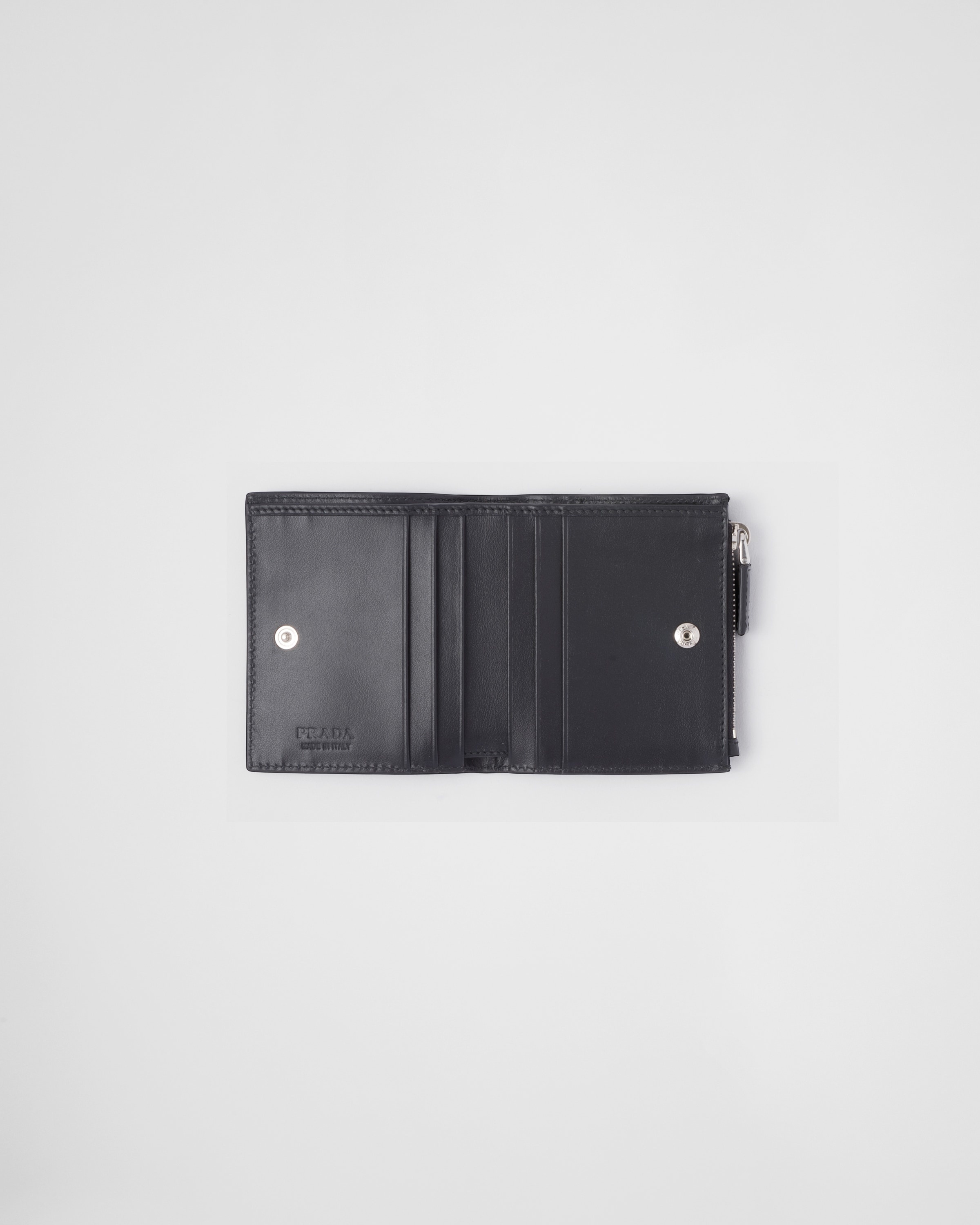 Small brushed leather wallet - 4