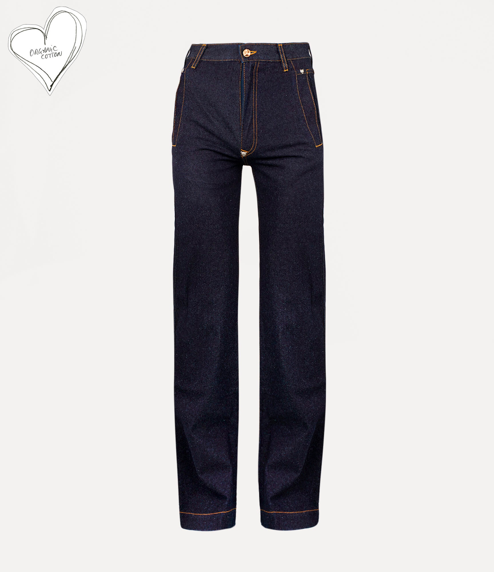 NEW RAY DENIM TROUSERS - 1