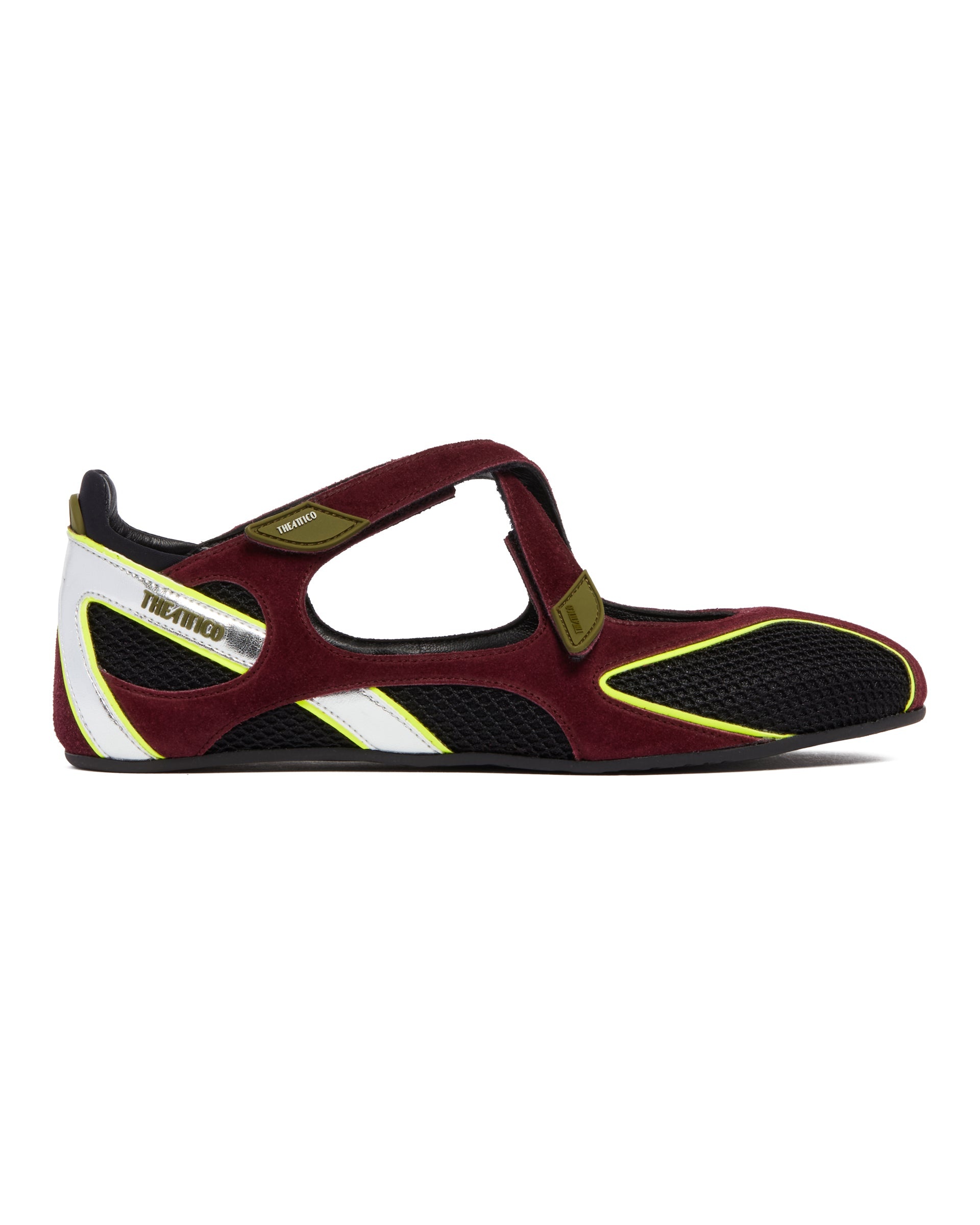 Purple and Black Flat Floor 01 Ballerinas - 2