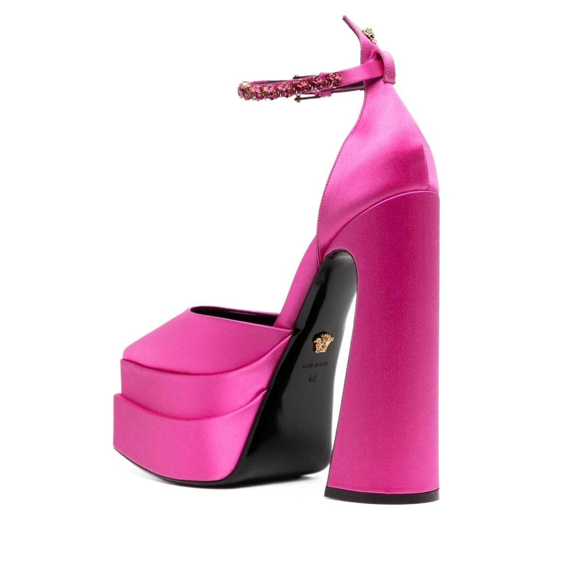 Versace Silk Satin Pumps Women - 3