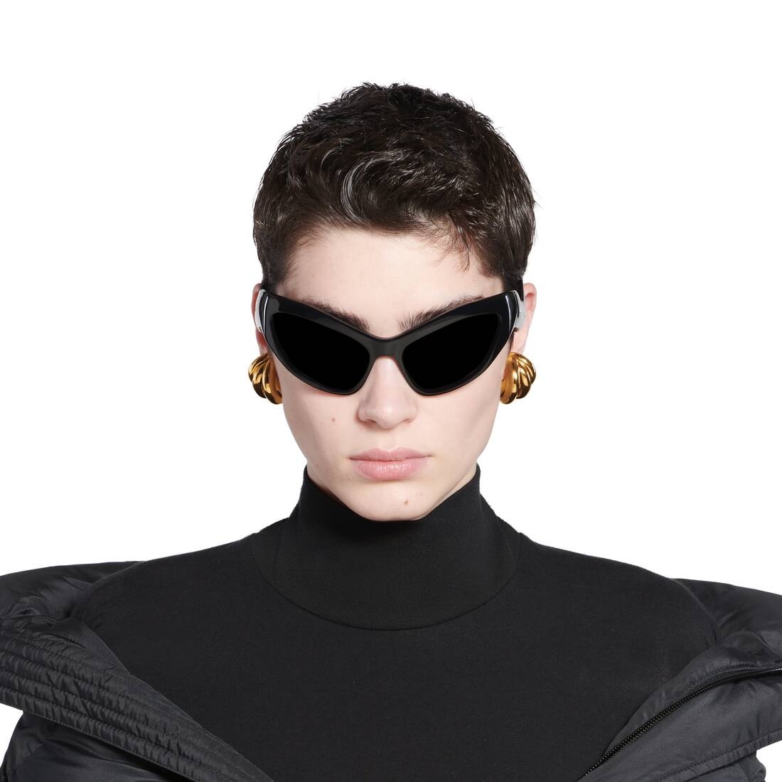 Women's Saturne Earrings in Gold - 4