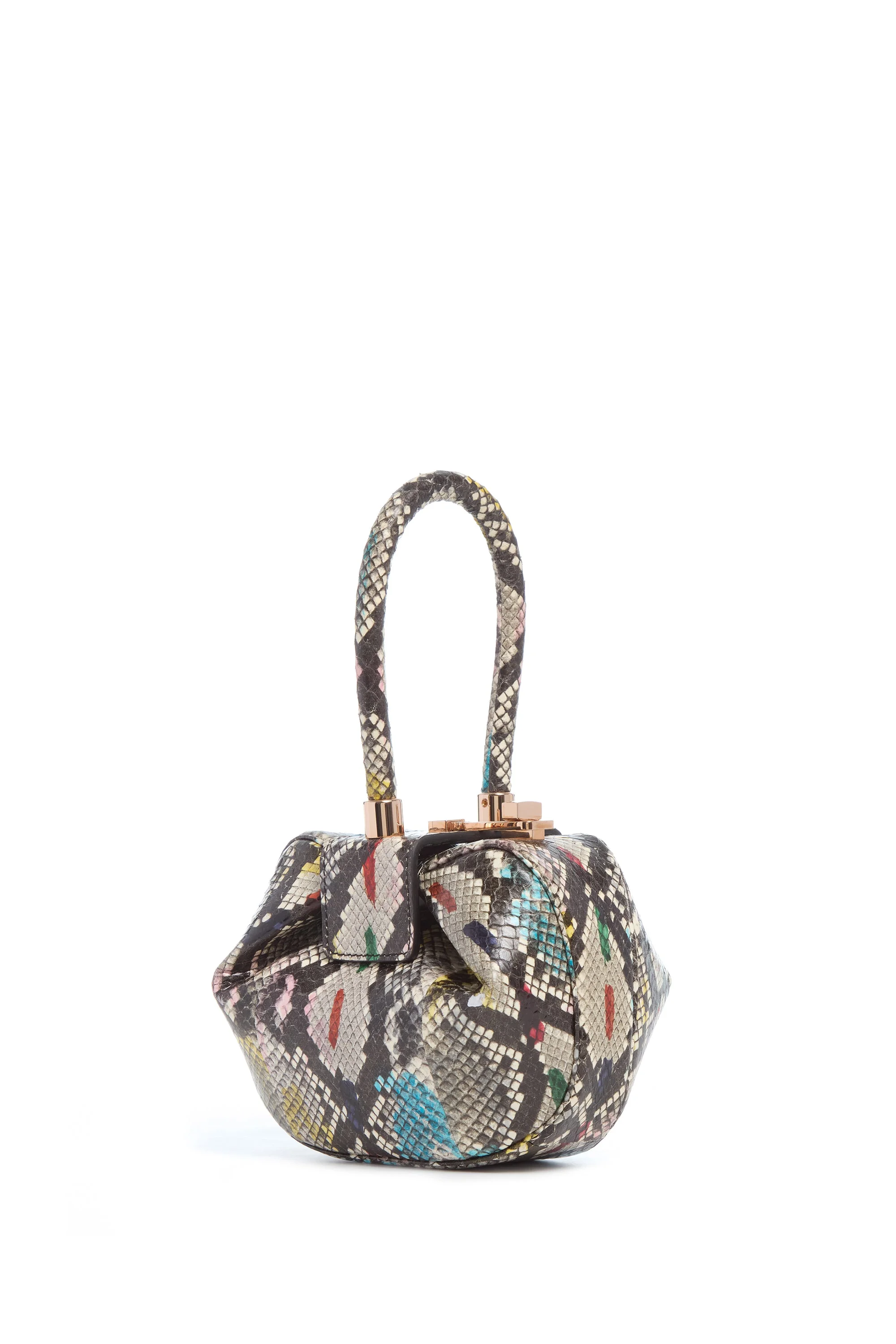 Demi Bag in Multi Snakeskin - 1