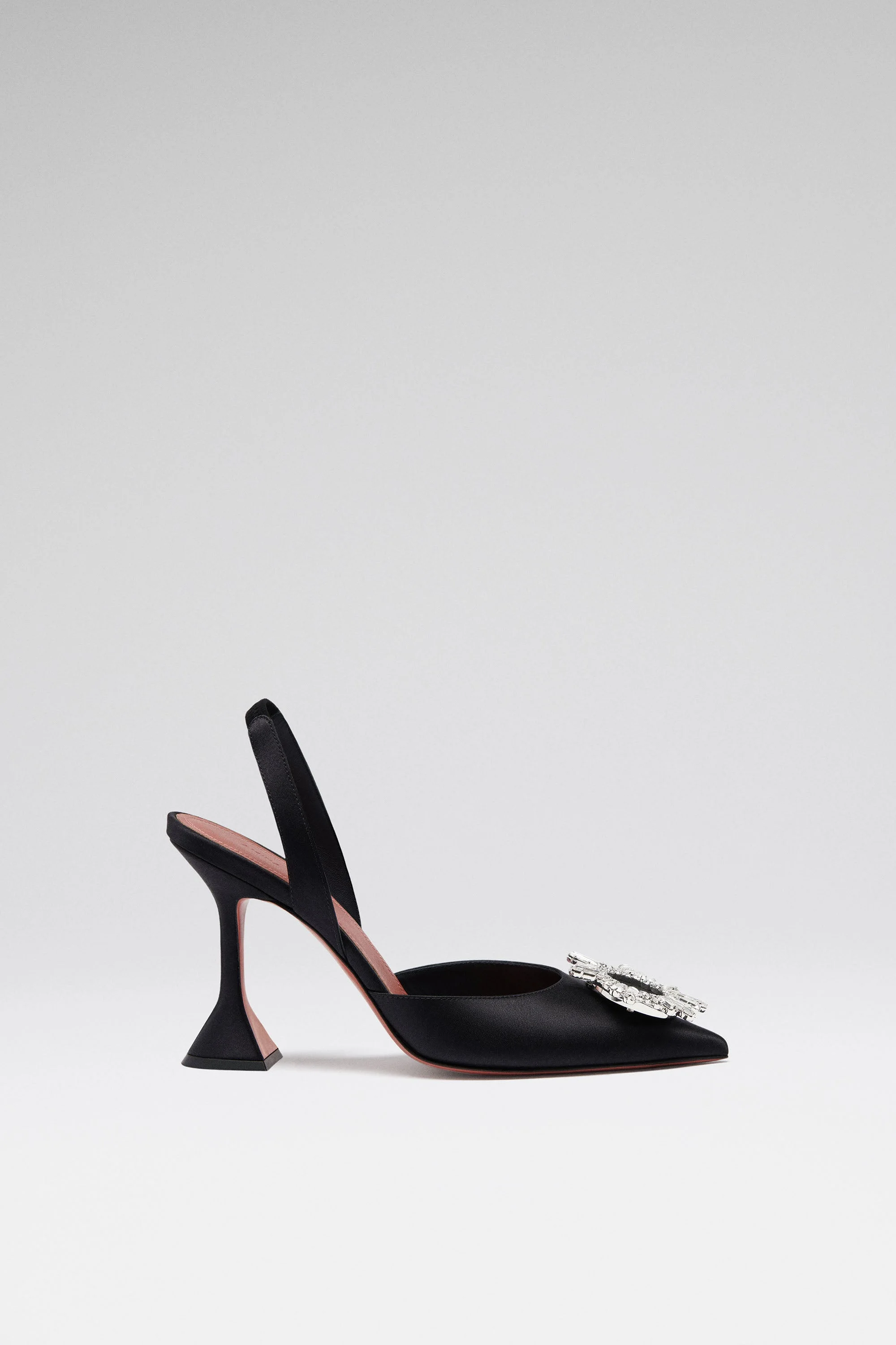BEGUM SLING 95 BLACK SATIN - 1