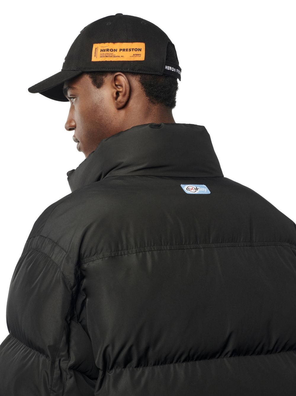 Heron Preston Ex-Ray Nylon Puffer Jacket | REVERSIBLE