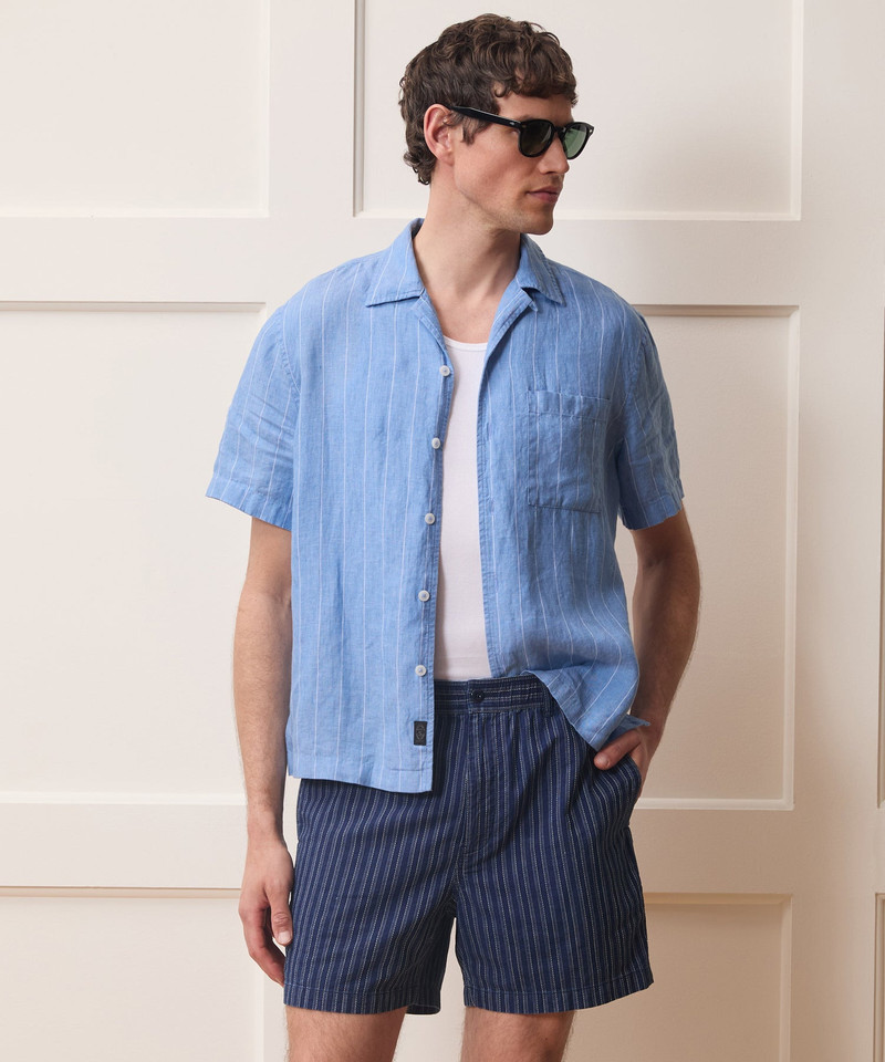 TODD SNYDER Linen Capri Shirt outlook