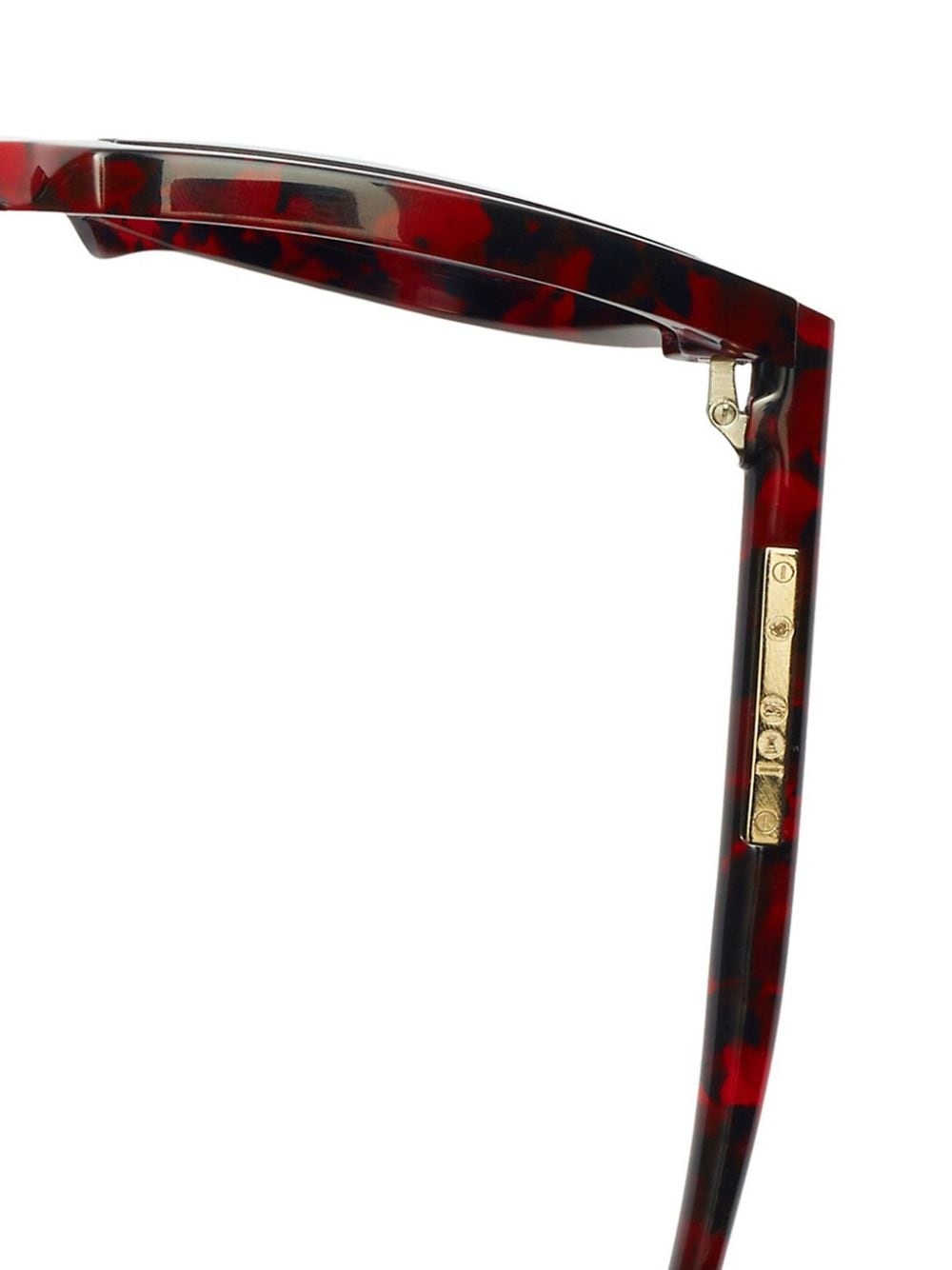 pilot-frame tortoiseshell sunglasses - 3