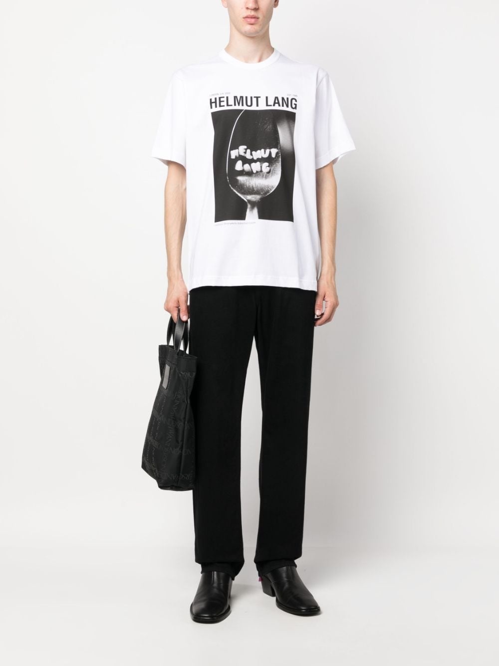 photograph-print cotton T-shirt - 2