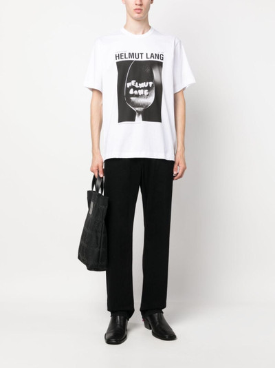 Helmut Lang photograph-print cotton T-shirt outlook
