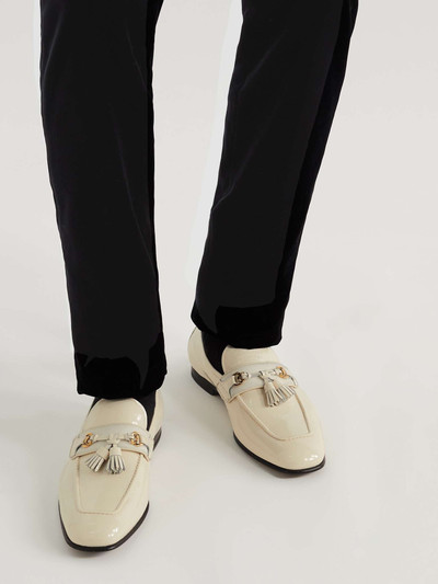 TOM FORD Sean Patent-Leather Tasselled Loafers outlook