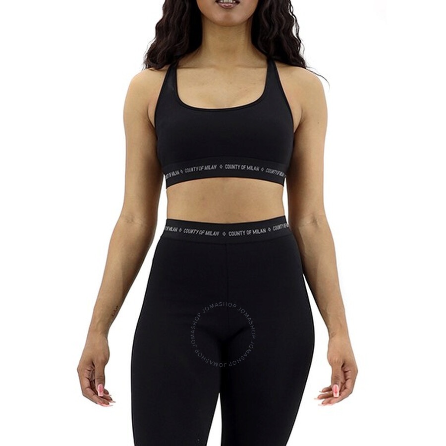 Marcelo Burlon Ladies Logo Sports Bra - 3