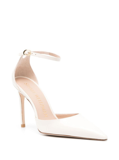 Stuart Weitzman Stuart 85mm leather pumps outlook