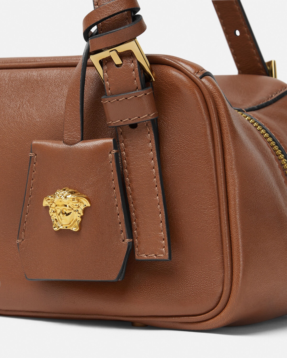 Versace Tag Bowling Shoulder Bag - 5