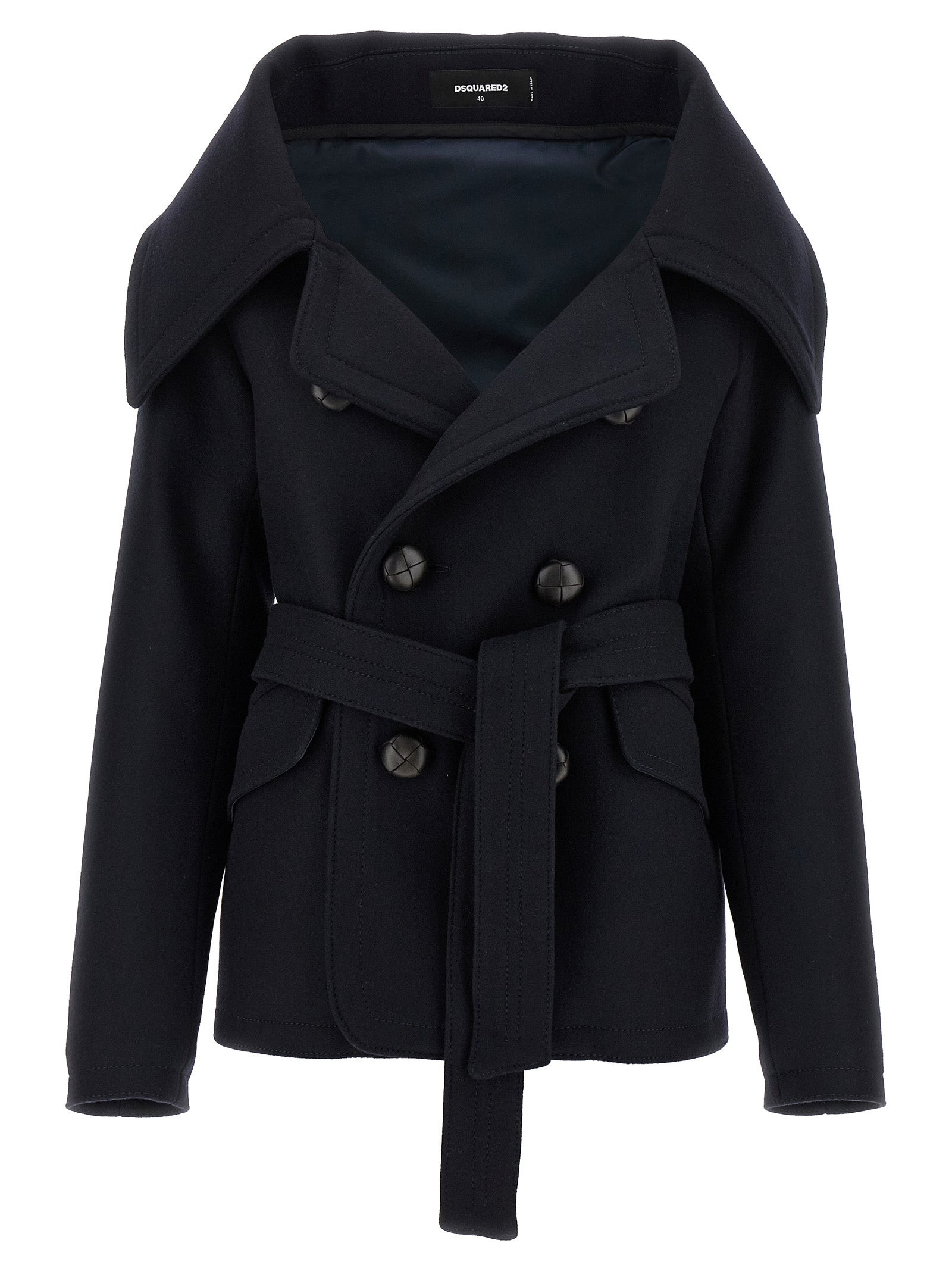 Dsquared2 Women 'Peacoat Robe' Coat - 1