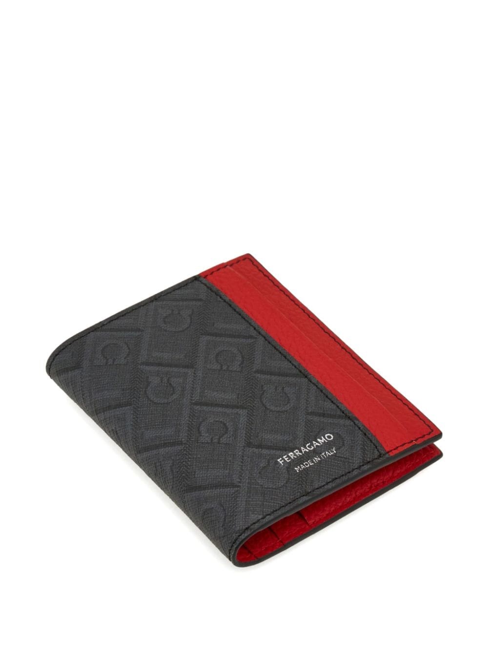 bi-fold leather cardholder - 3