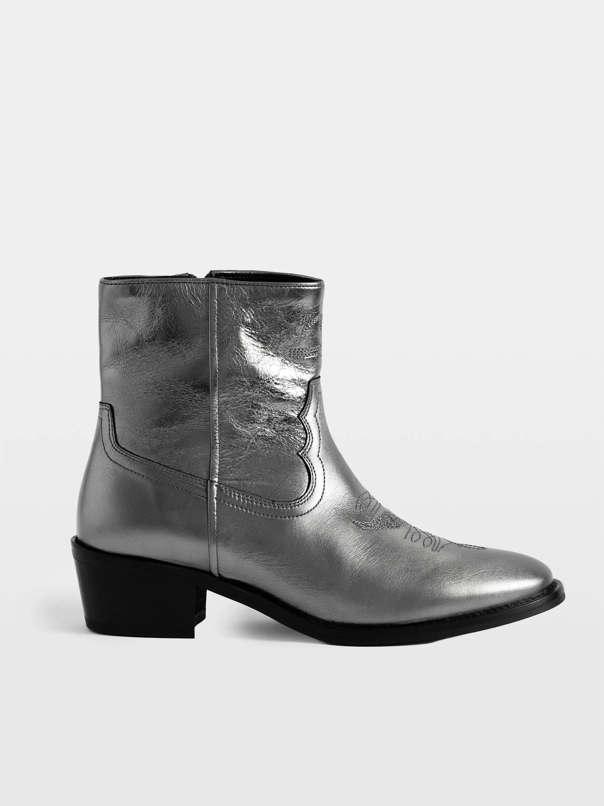 Tex Low Vintage Metal Boots - 1