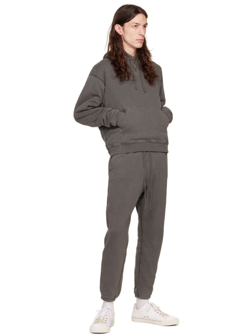 Gray Thermal Hoodie - 4