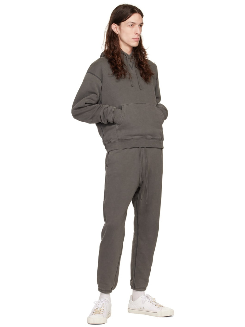 John Elliott Gray Thermal Hoodie outlook
